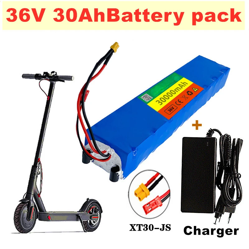 

2022% новый аккумулятор высокой мощности 36 В 10S3P 36 Ач Xiaomi M365 аккумулятор 36000 мАч для электровелосипеда с BMS