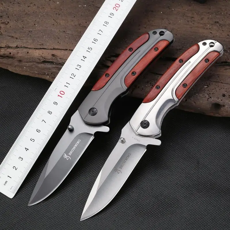 

Новый нож для холодного оружия Browning, практичный бытовой острый нож для фруктов с высокой твердостью для самообороны автомобиля