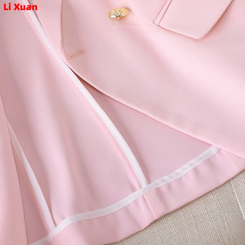 New Elegant Women Formal Suits For 2023 Summer High Quality Fashion Slim Casual Blazer And Pants Office Ladies Work Wear