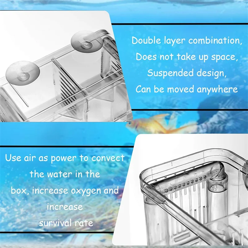 Коробка для разведения павлинов аквариум рыб акриловая изоляционная коробка