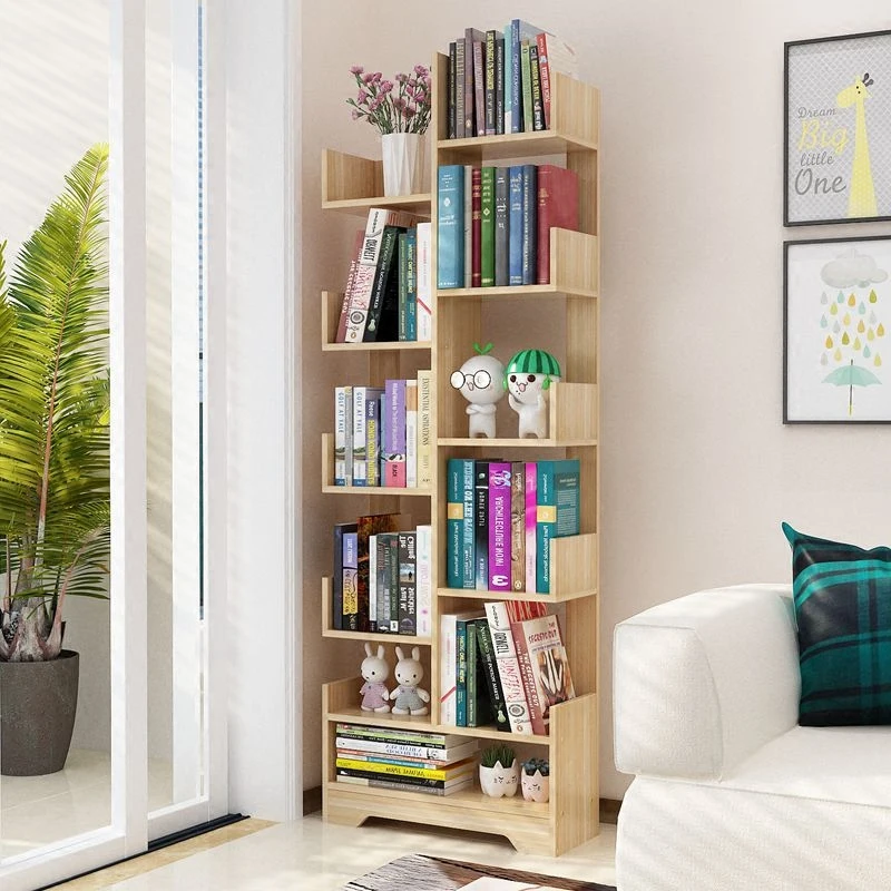 

Simple Modern Wooden Bookshelf For Home Furniture