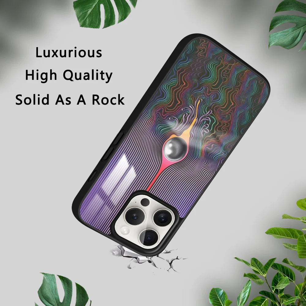 Tame Impala Psychedelic Phone Case For iPhone 16 15 14 13 12 11 Pro Xs Max Mini Plus Celulares Hard Funda