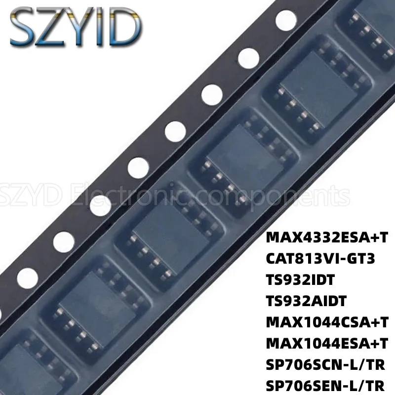100 шт. SOP8 MAX4332ESA + T CAT813VI-GT3 ts932rtd TS932AIDT MAX1044CSA + T MAX1044ESA + T SP706SCN-L/TR SP706SEN-L/TR