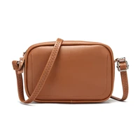 traveasy 2022 korean pu leather square shoulder bags for women fashion solid color phone bag zipper female crossbody bags
