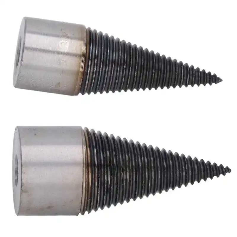 

Сплиттер для древесины, дрель для древесины из углеродистой стали с титановым покрытием, простая в использовании, износостойкая, высокая тв...