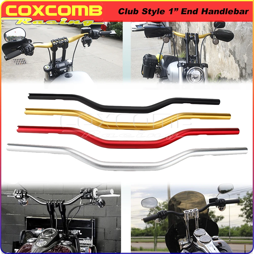 

25mm 1" Forbidden Handle Bars 32" Width 2.5" Pullback Drag Bar TBW Handlebar For Harley Softail Dyna Wide Glide Street Bob Black