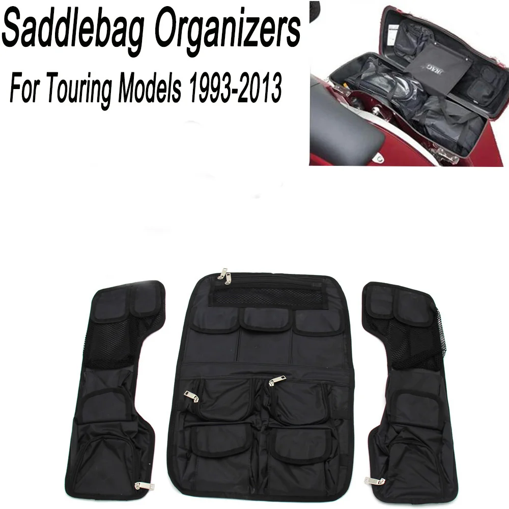 Для моделей Touring 1993-2013 черная жесткая седельная сумка для мотоцикла Tour Pak