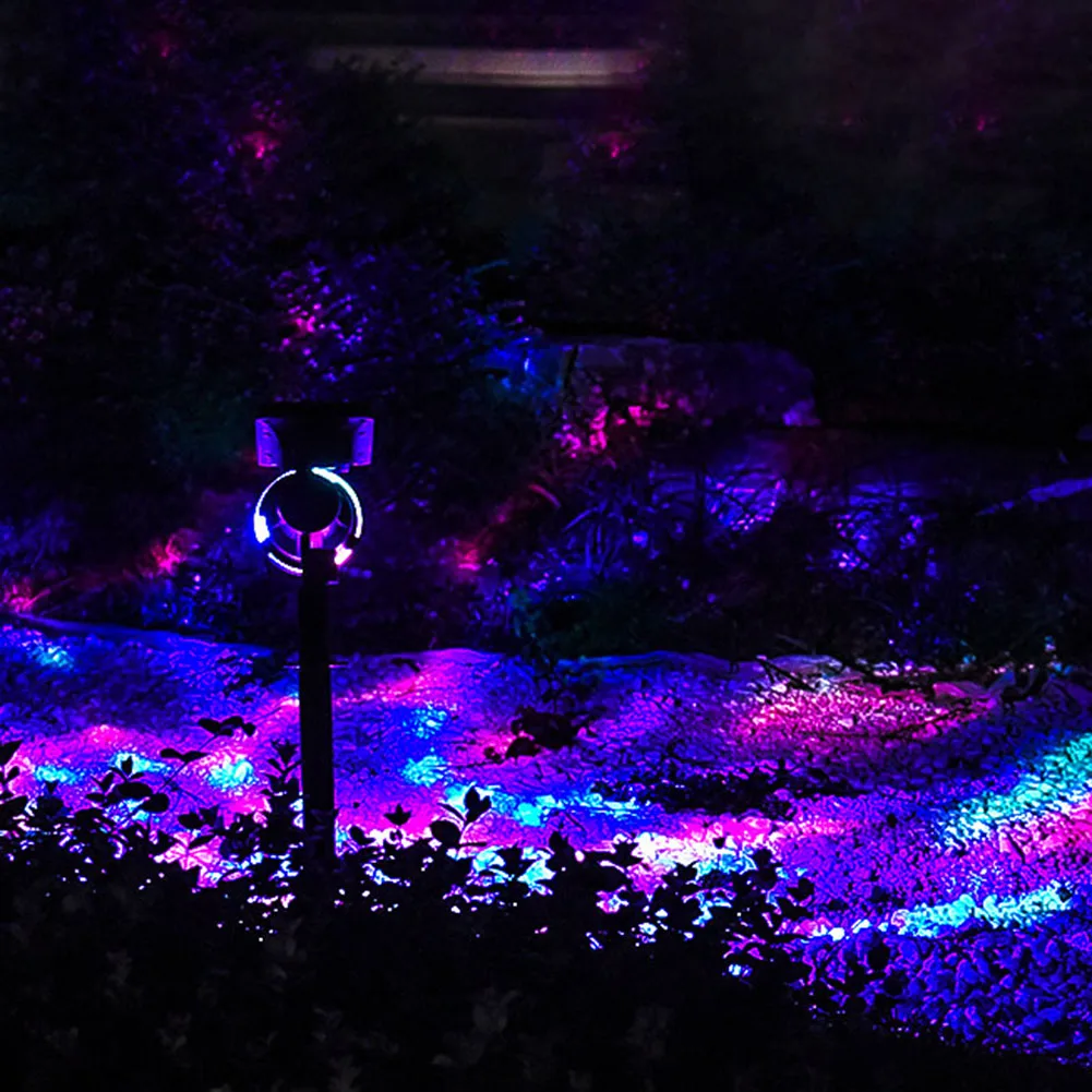 

Светодиодная садовая декоративная лампа на солнечной батарее, водонепроницаемые декоративные Ландшафтные светильники для дорожек, легкая...