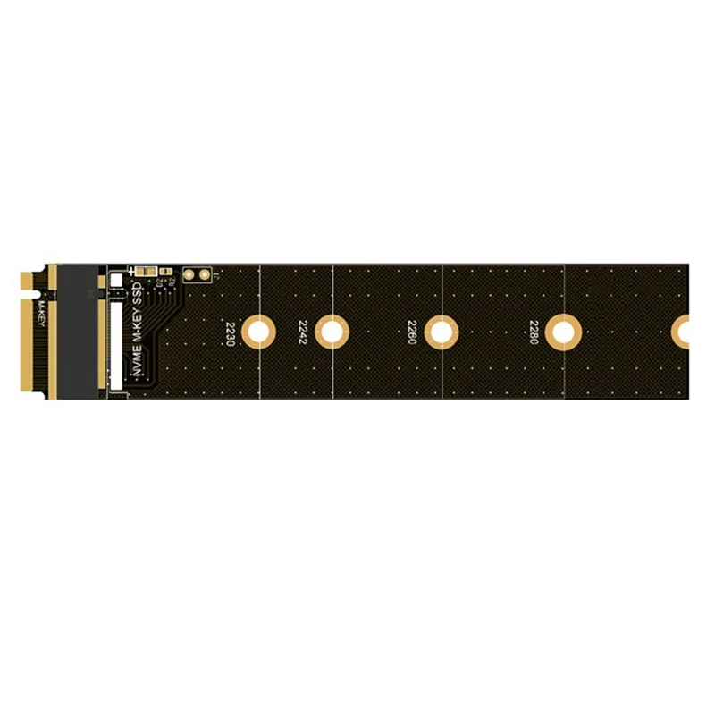 

M.2 SSD Adapter Card Test Protector Board Extension Protection Hard Drive Adapter Card, Black