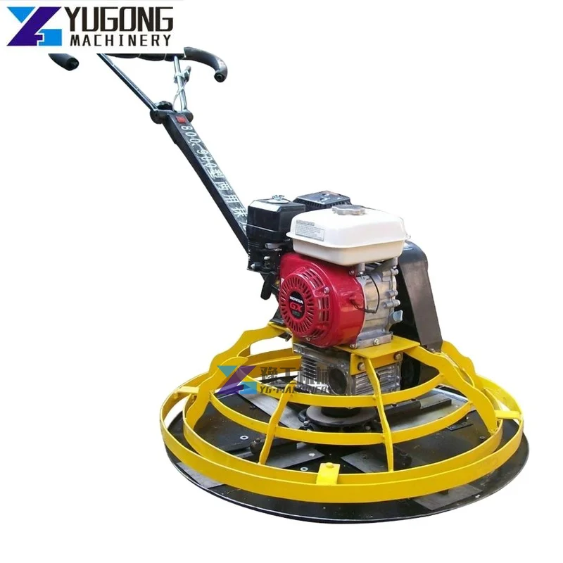 

70 Type Gasoline Electric Diesel Concrete Floor Trowel and Cement Road Trowel Superior Walk Behind Power Trowel YUGONG