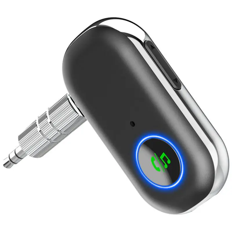 

3.5mm Stereo Audio Transceiver Receiving Audio Adapter Car Mobile Bluetooth Converter Car Plug Play Automatically Connect