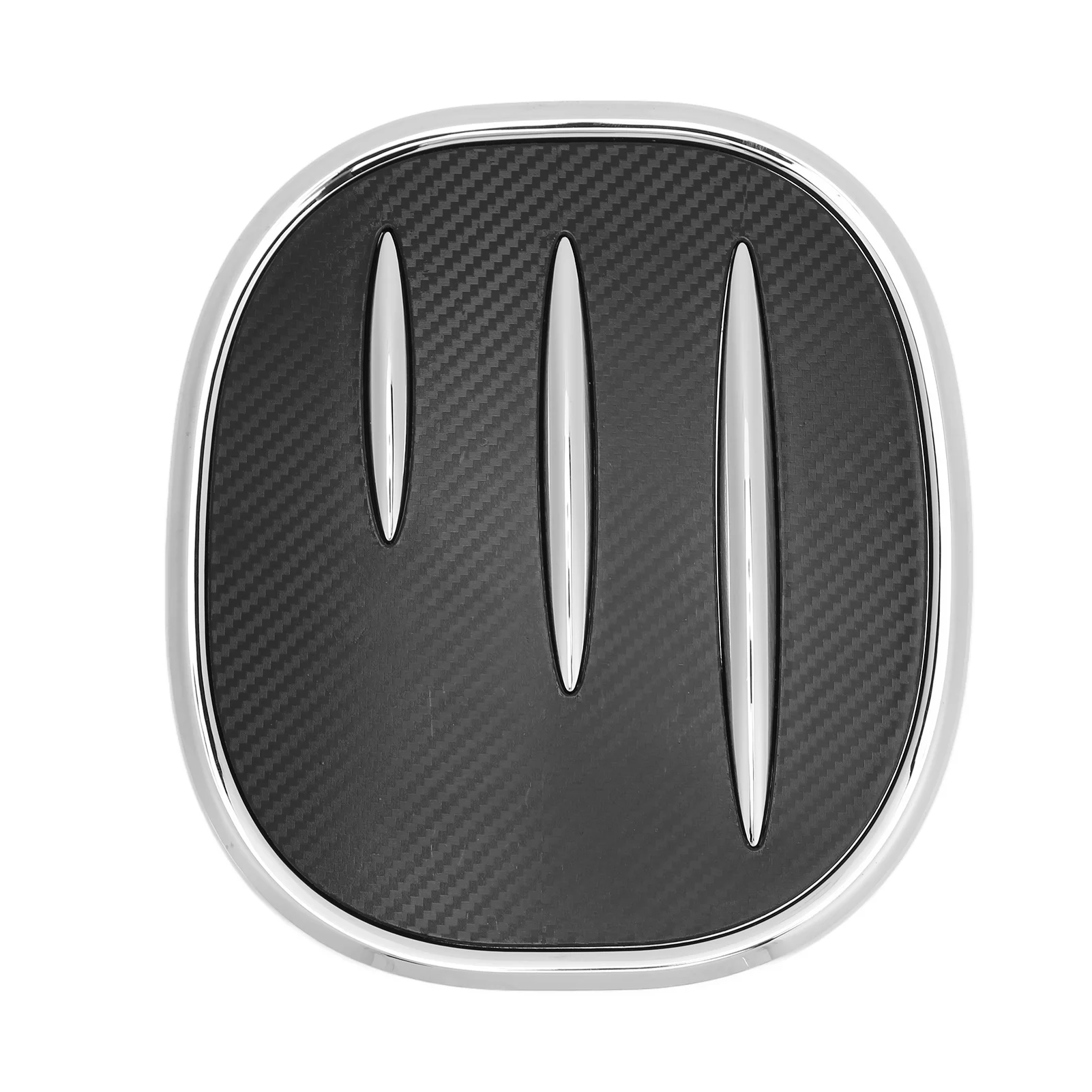 Внешняя крышка газового топливного бака в глянцевом стиле из углеродного