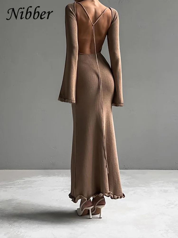 Платье женское Nibber с оборками