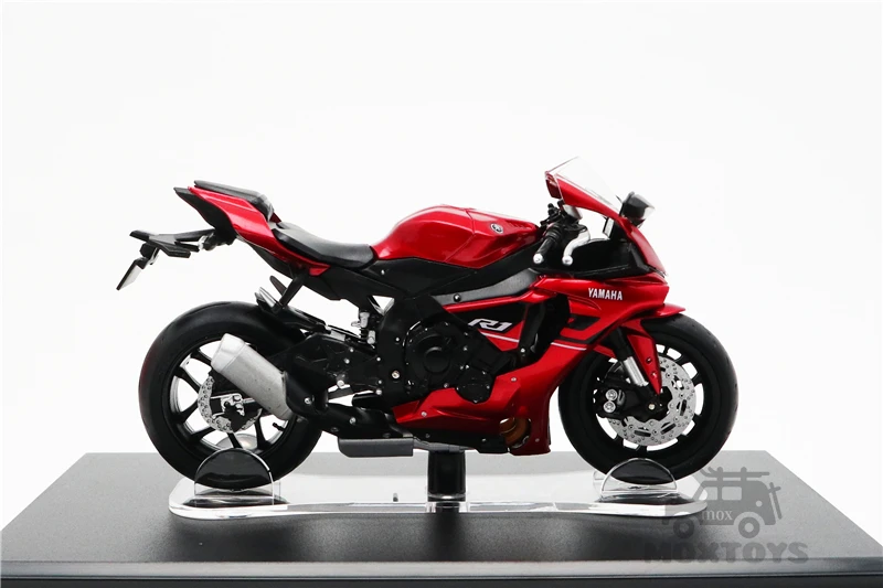 CM модель 1:18 2018/2019 YAMAHA R1 красный черный литая мотоцикл