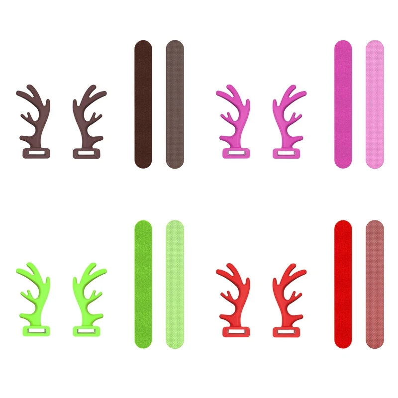 

Universal Reindeer Ear and Horns for Headphones Antlers Ear for Game Headset