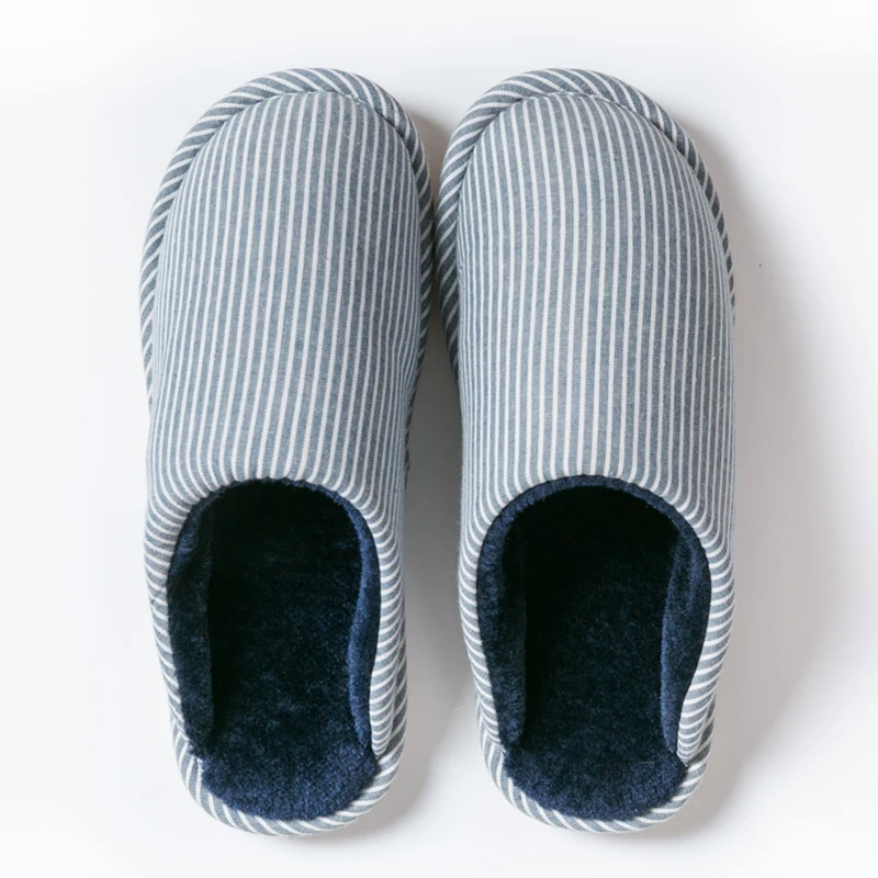 

Autumn and winter thick-soled indoor men's warm cotton slippers home non-slip shoes 525