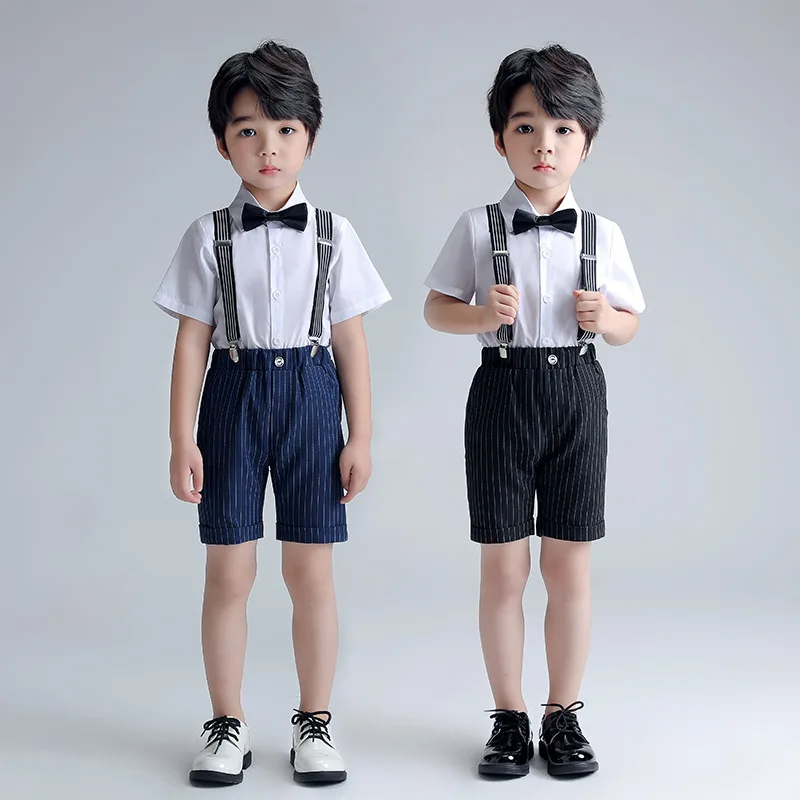 

Брюки для мальчиков, официальные комплекты, новинка 2023, Свадебный костюм, платье-бабочка для подростков, рубашка, костюм для выступления, высокое качество