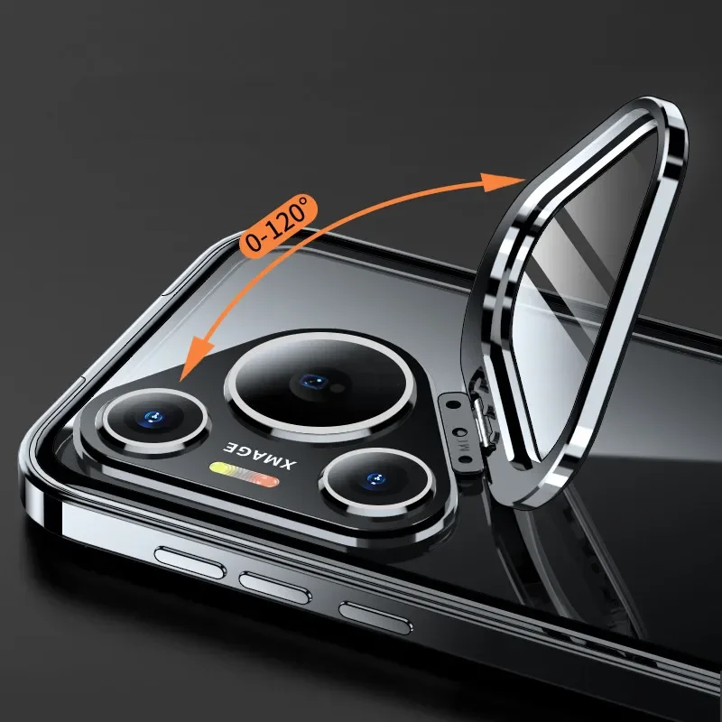 Роскошный бампер из алюминиевого сплава для Huawei Pura 70 Pro ультрапрочная рамка