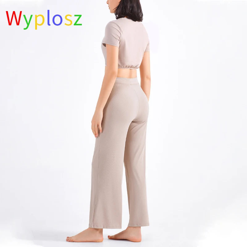 Wyplosz летние женские спортивные футболки для фитнеса с тонкой нитью товары