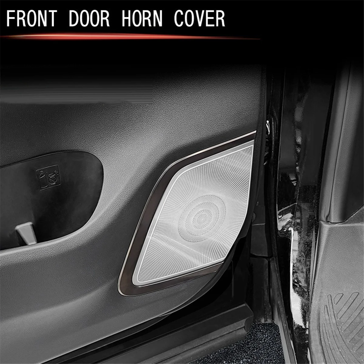 Автомобильная крышка громкоговорителя для передней двери из нержавеющей стали