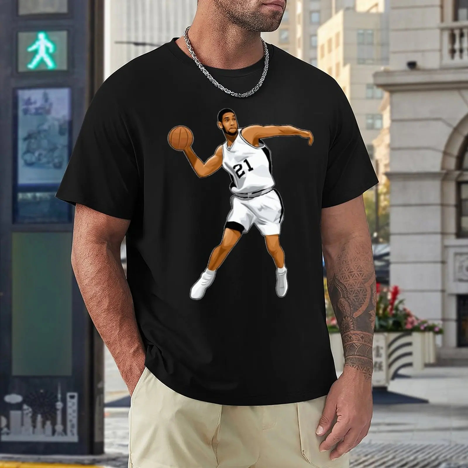 

Tshirt Timss And Duncanss 2023 Basketball Stars (2) Soccer Team Movement Creative Title Travel USA Size High Grade