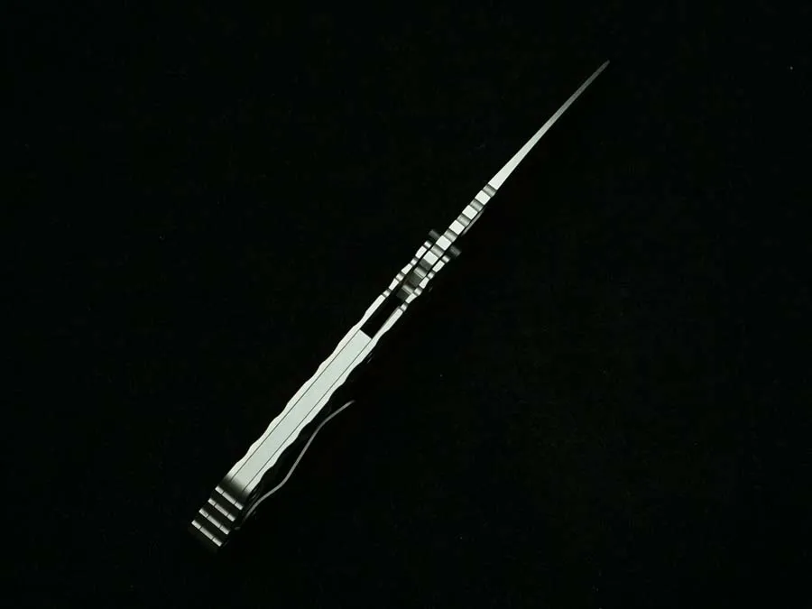 СНГ # Новое лезвие D2 ручка из титанового сплава медная прокладка открытый кемпинг