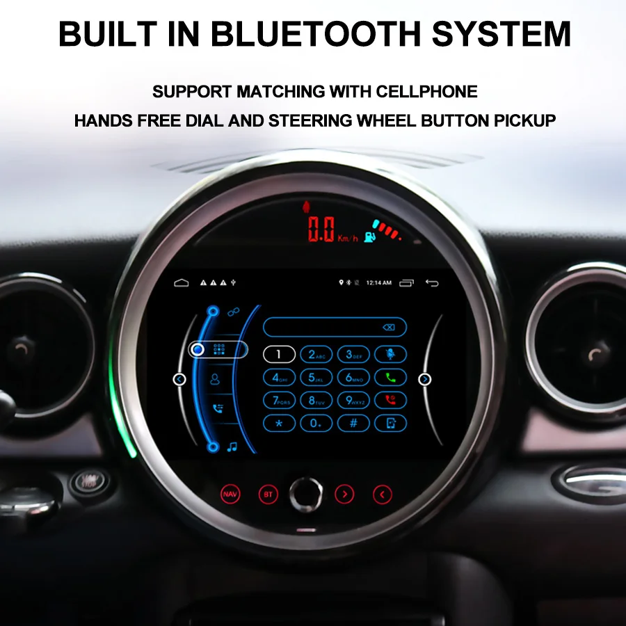 Автомобильный мультимедийный плеер с 9-дюймовым экраном радио на платформе Android 10