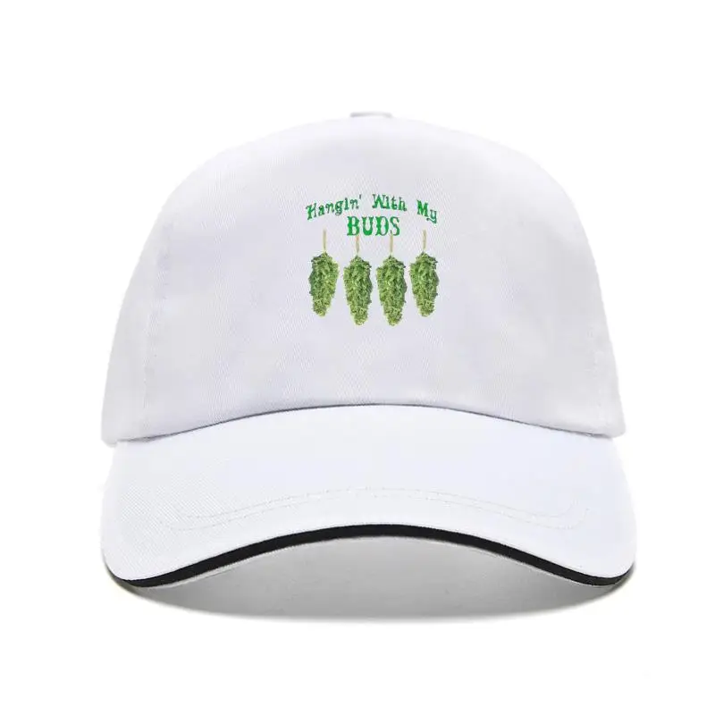 

2022 big and tall Baseball Cap Hangin Buds funny weed pot Baseball Caps tall Hat for men
