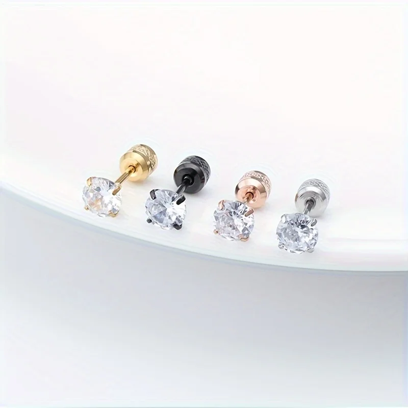 Набор инструментов для Пирсинга Ушей С одноразовым пистолетом Для и фианитами из