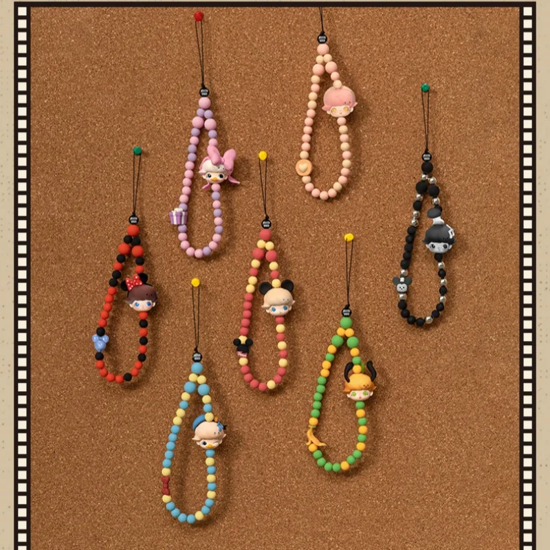 Фото В наличии Новый Dimoo World Phone Charm Series Слепая коробка Dimoo ТВ-шоу Аниме Фигурка Mystery Box Мультфильм Модные игрушки-подвески №2
