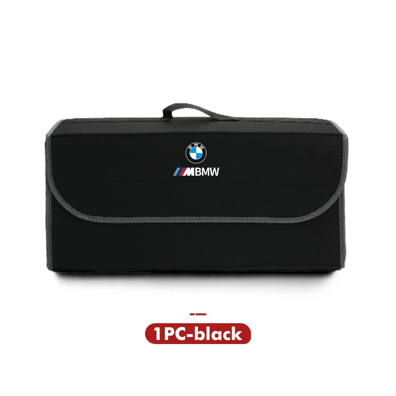 

Для BMW автомобильный логотип багажника, ящик для хранения инструментов большой емкости, сумка-органайзер, аксессуары Performance X1 M3 M6 F01 F02 E34 E36 E60 F10