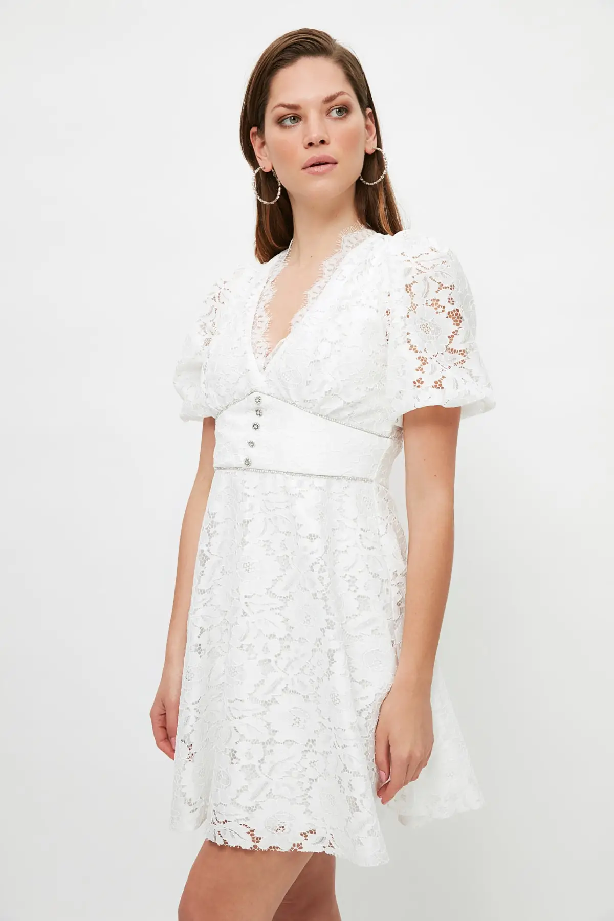 

Trendyol Collar Detail Dress TPRSS21EL3791