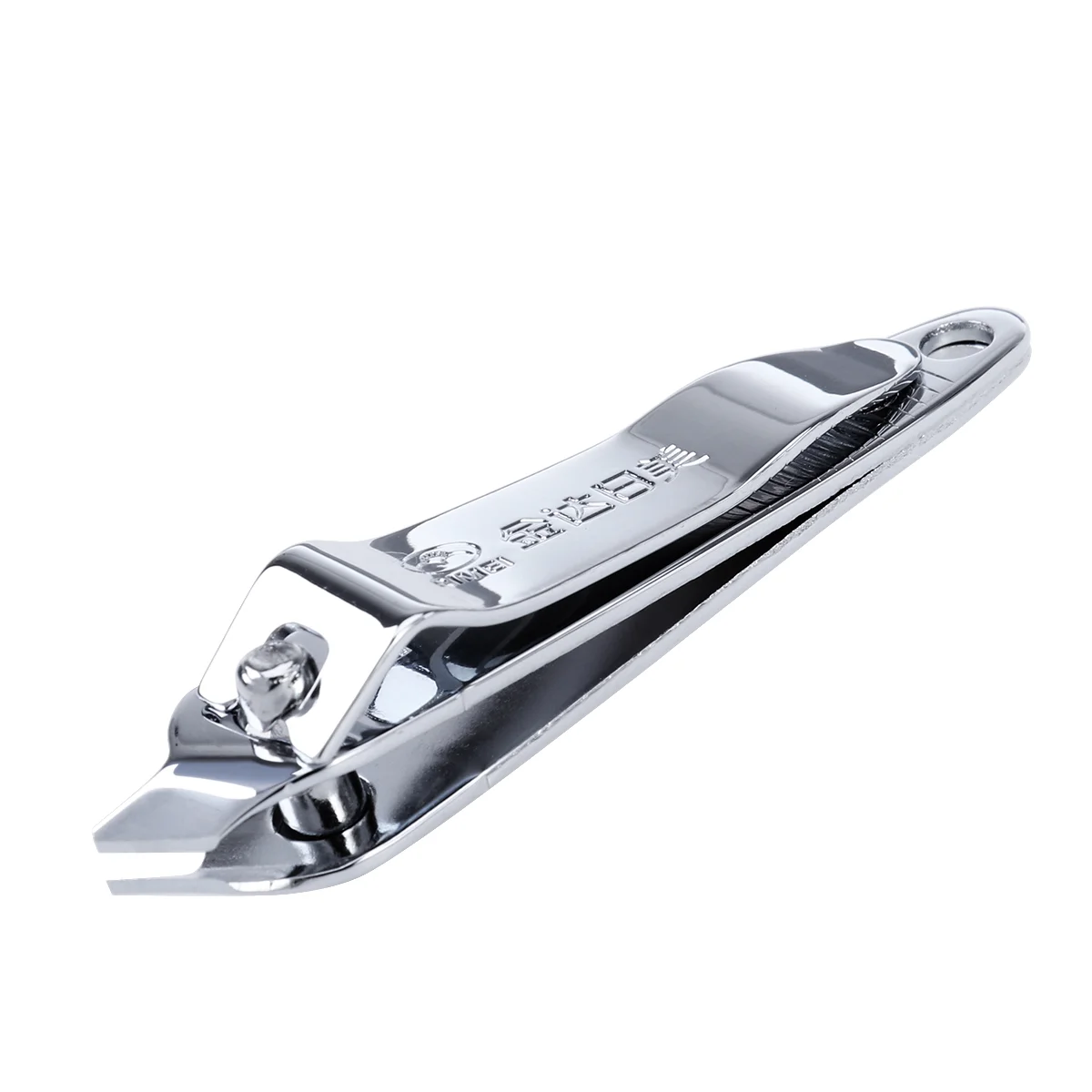 Портативные кусачки для маникюра Rimei A610 из нержавеющей стали (серебристые) ногтей