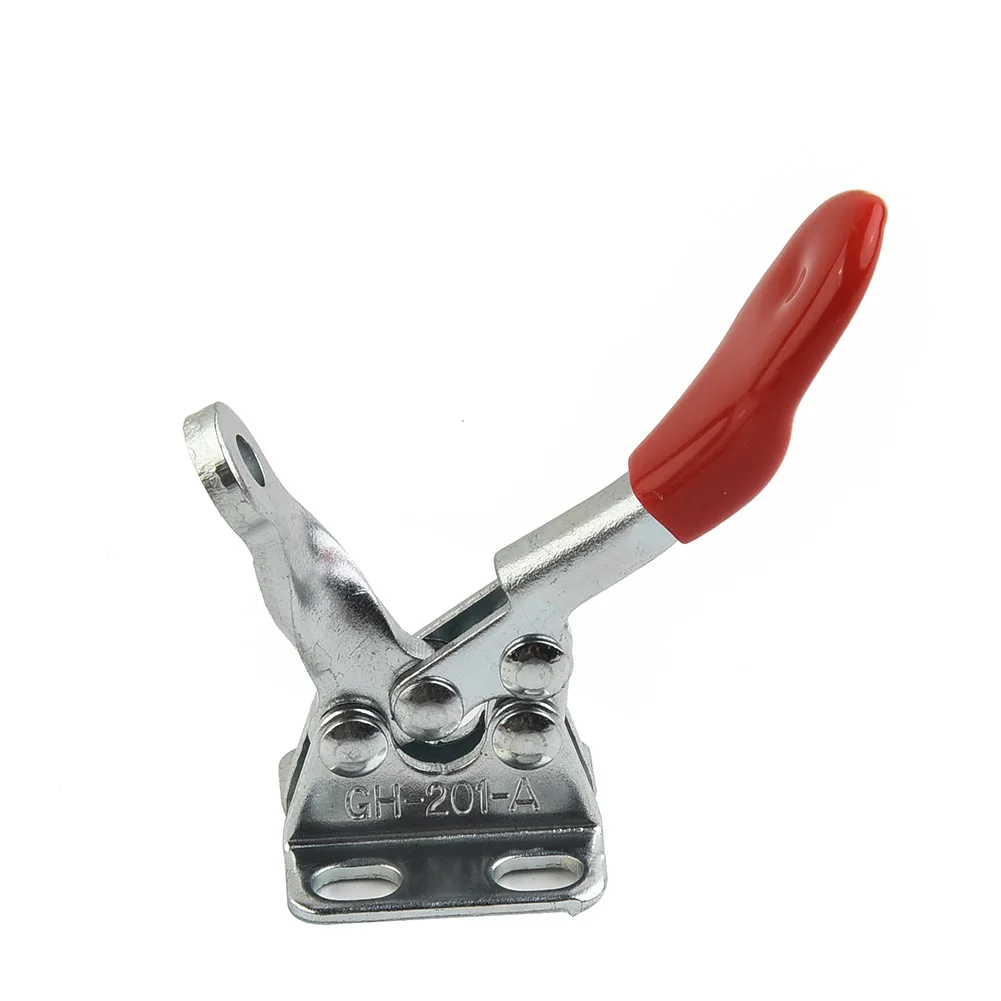 

Supplies Toggle Clamp Workshop Hand Tools Welding 10pcs 27Kg Clip GH-201A Holding Machine operation Quick Release