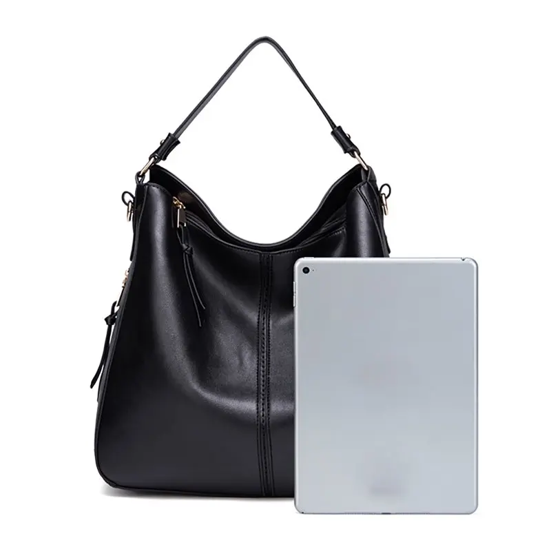 Faux  Hobo Handbags for Women Large Designer Bucket Purse