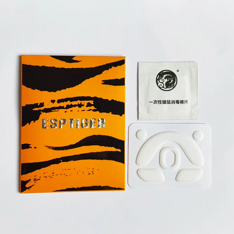 Коньки Esports Tiger ICE Version, ножки для мыши MayaMaya X Mouse Curve Edge, белые скольжения из ПТФЭ (art.: 3920ce642dc3f) - 3920ce642dc3f