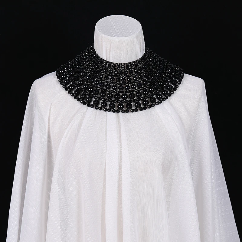 Модное ожерелье жемчужное свадебное платье аксессуары на плечо цепочка с