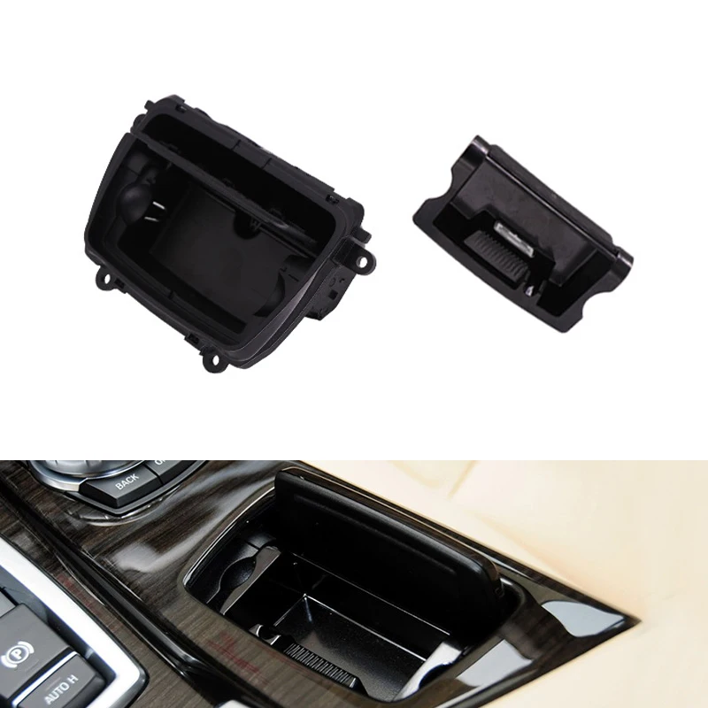 

Automobile Ashtrays ABS Center Console Ashtray Assembly Box For Bmw 5 Series F10 F11 F18 2010-2017 51169206347 Black