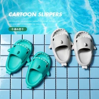 shark summer childrens slippers rainbow shoes for kids toddler baby outdoor eva cartoon print cute flat heels beach sandals