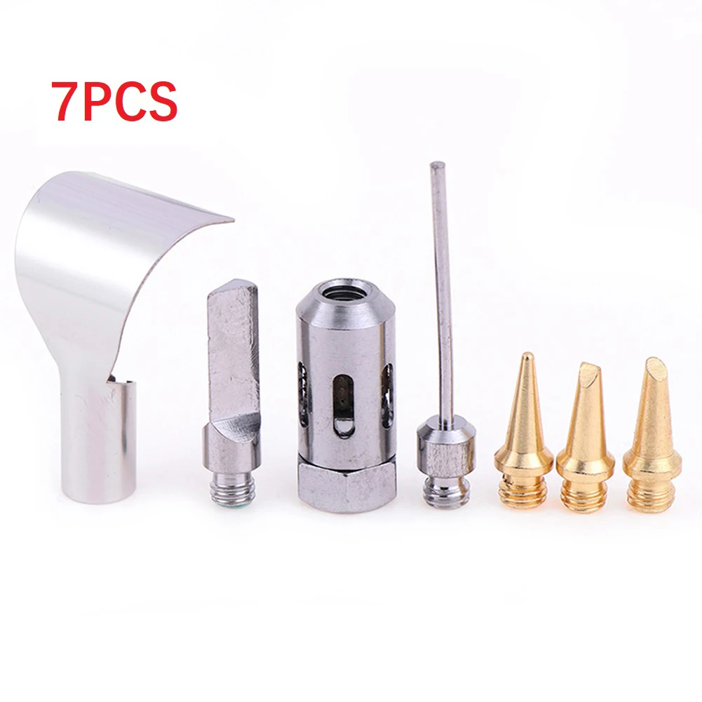 

7Pcs Gas Soldering Iron Tips SetS Fit For HS-1115K 10 In 1 Soldering Iron Cordless 26ml Welding Kit Torch Welding Soldering Tool