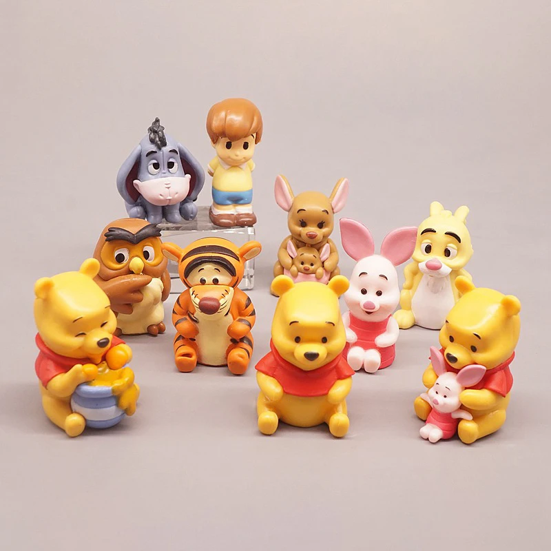 

Фигурки героев мультфильма «Винни-Пух», 10 шт.