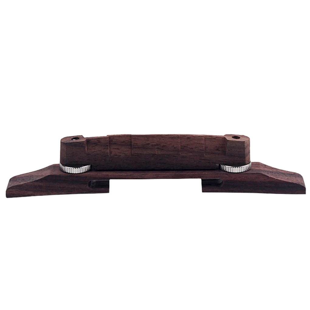 

Guitar Bridge Wood Professional Universal Colorful Polished Height Adjustable Musical Instrument Components Accessories