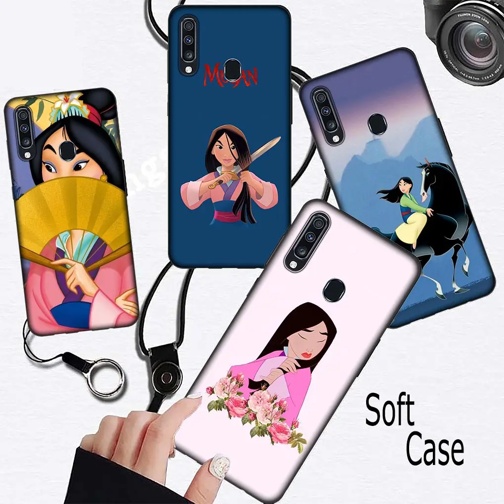 Чехол для телефона Mulan Cartoon Film Samsung Galaxy A02 A03 A01 A11 A42 A70 S7 j6 j8 j7 j2 j5 Prime A6 A8 Plus A7 A9 Soft Case