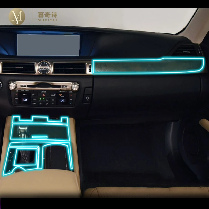 

Прозрачная самоклеящаяся защитная пленка из ТПУ для Lexus ES 2016-2017