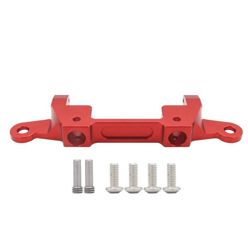 

Upgrade Modified Rear Bumper Bracket Metal Parts Accessories For AXIAL 1/6 SCX6 JEEP Remote Control Car Parts ,Red