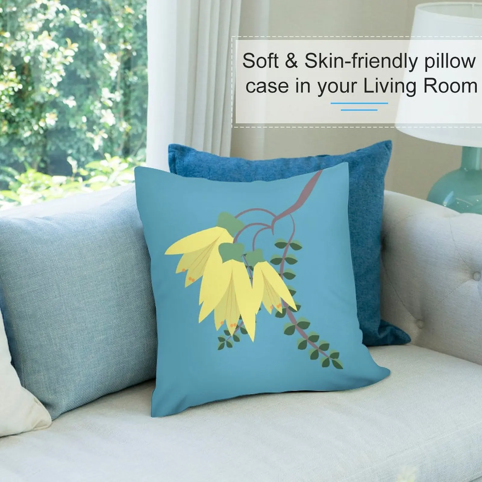 Декоративные декоративные подушки Kowhai для гостиной