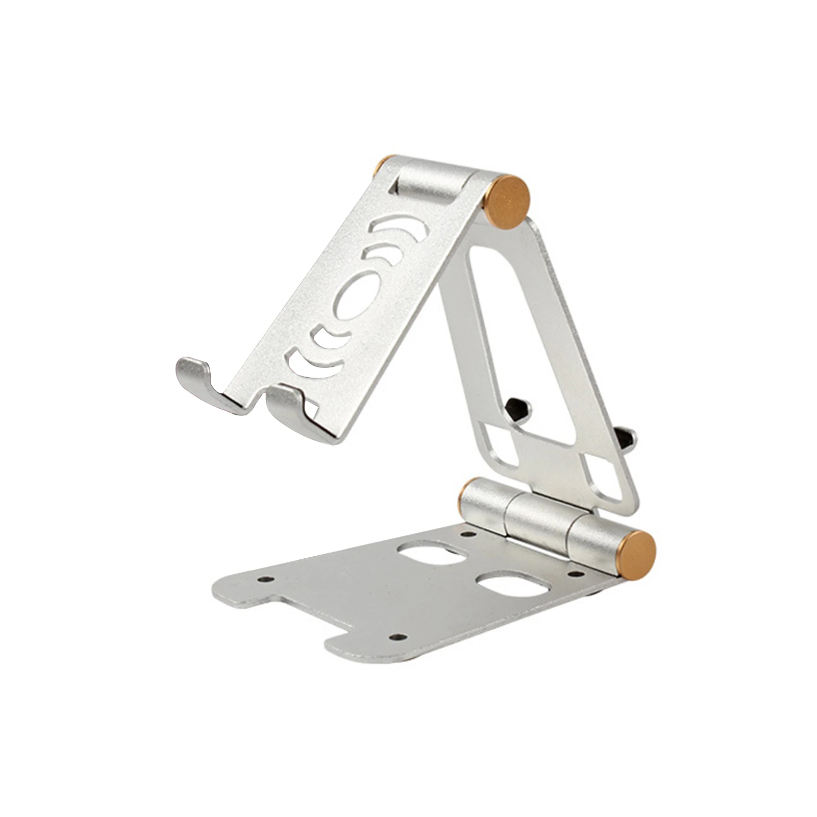 

Lightweight Home Durable Foldable Hands Free Aluminum Alloy Universal Tablet Holder For Desk Office Phone Stand Adjustable Angle