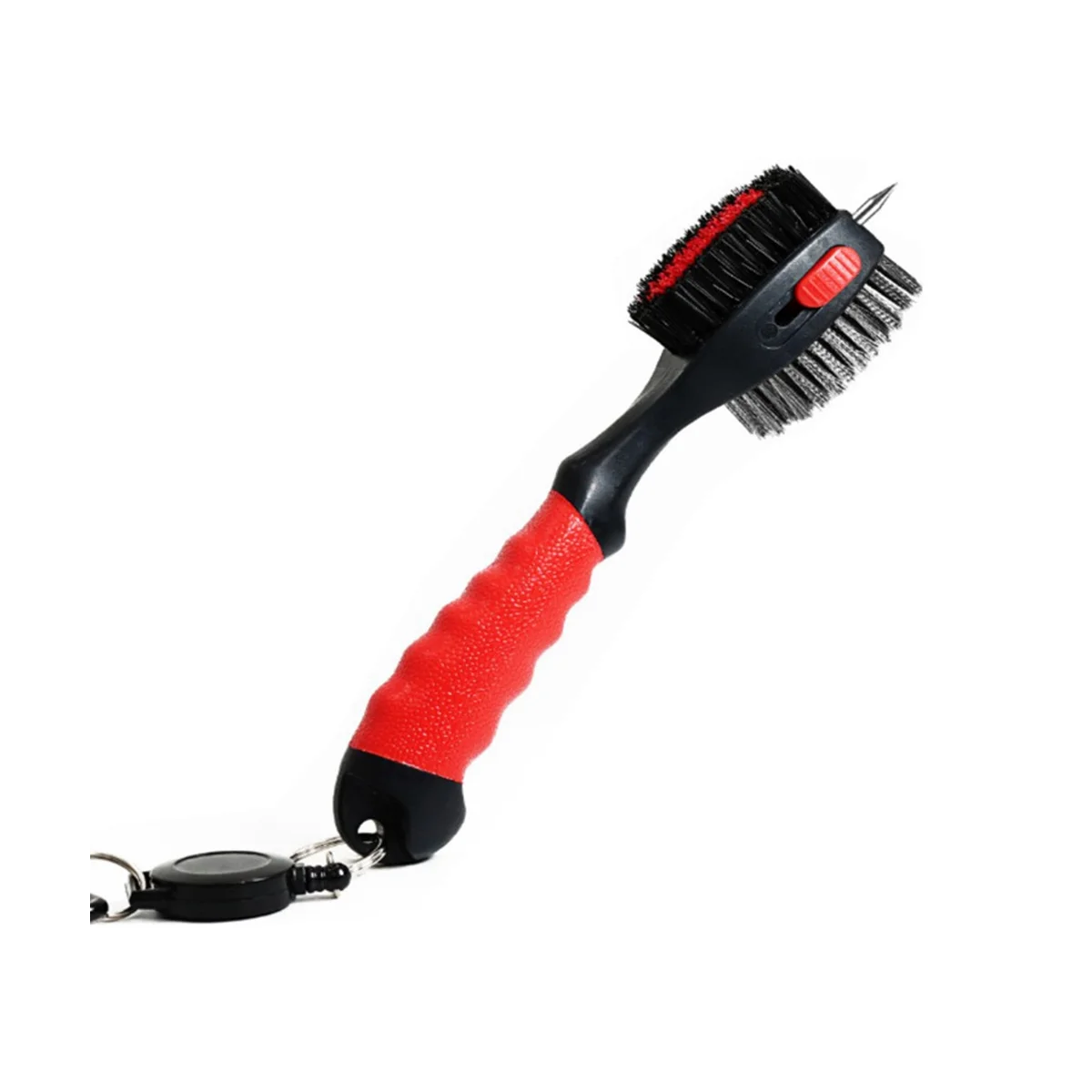 

Golf Club Brush Golf Club Cleaning Brush Golf Putter Wedge Ball Groove Cleaner Kit Cleaning Tool Gof Accessories(Red)