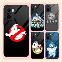 ghostbusters phone case tempered glass for xiaomi 11t 11x 10s 10i 10t 12 ultra 8 9 9t se pro note 10pro poco f3 m3 m4pro