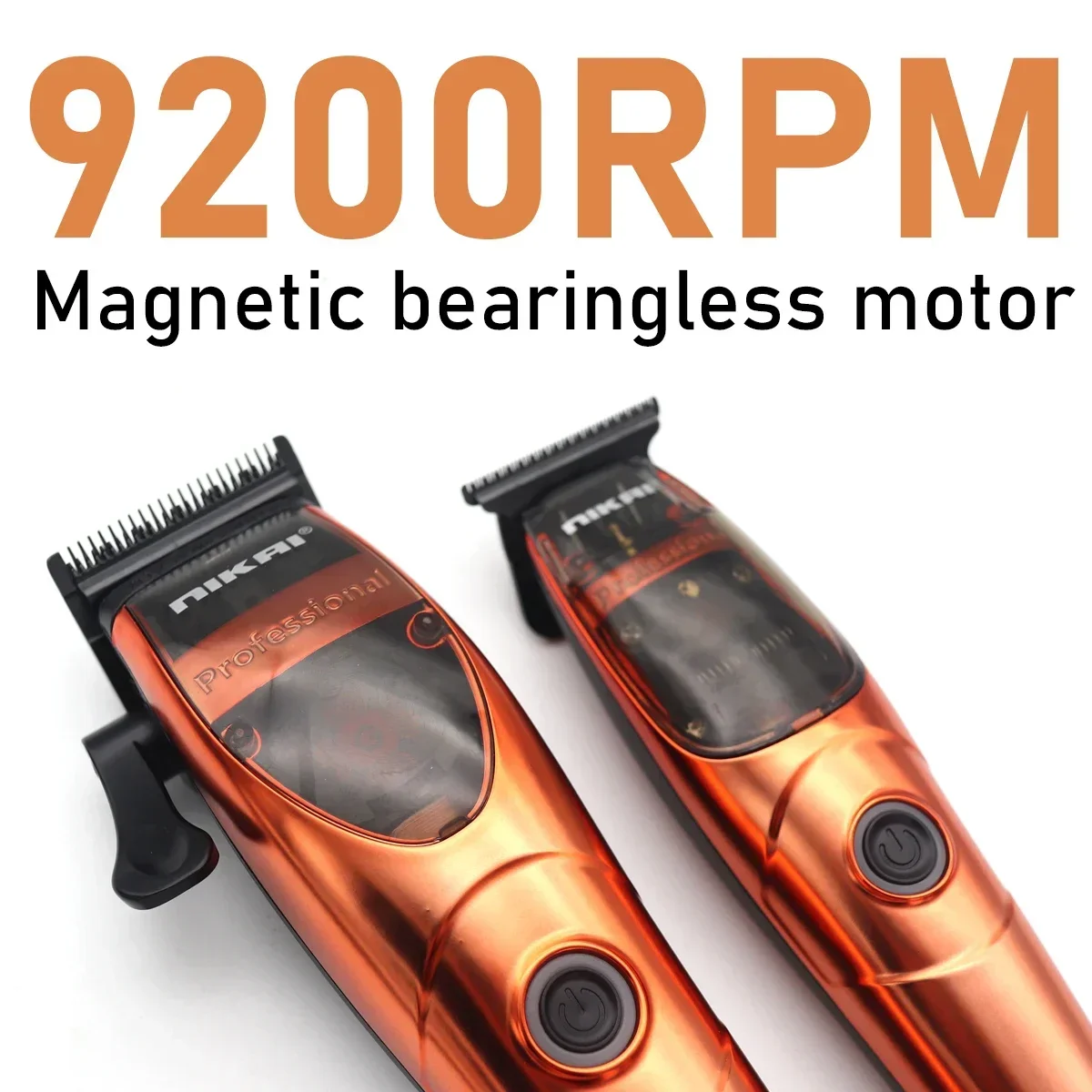 Машинка для стрижки волос мужская с магнитным двигателем 9200 об/мин